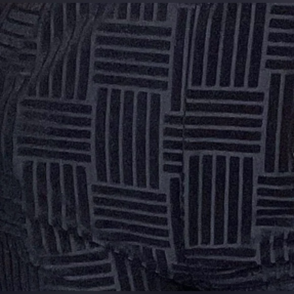 Entro Black Velour Wide Leg Jumpsuit - Picture 3 of 8